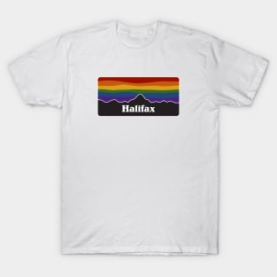 Halifax Rainbow Pride Sunset T-Shirt